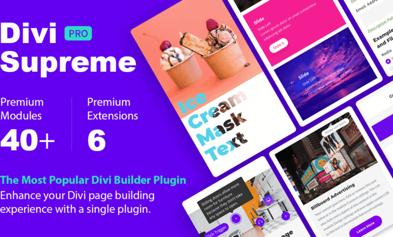Divi Supreme Pro